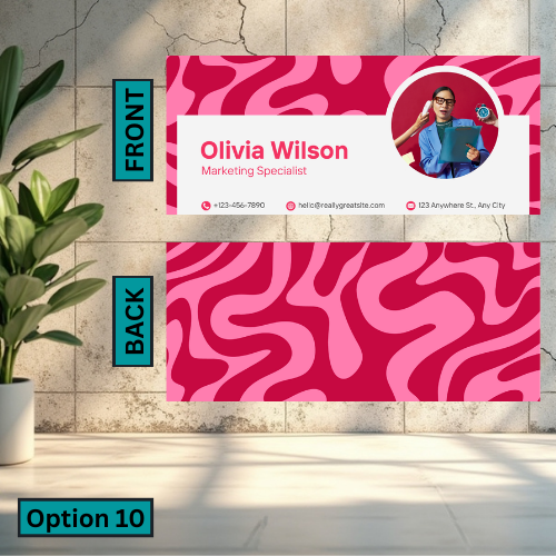 Slim Business Card (Double Sided)