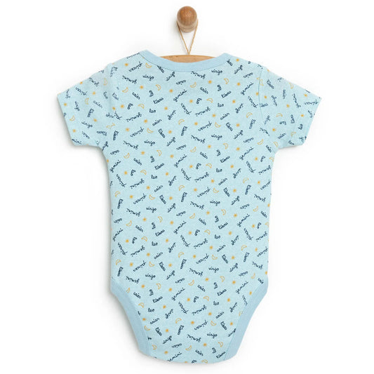 HelloBaby Baby Boy Short Sleeve Body - Blue