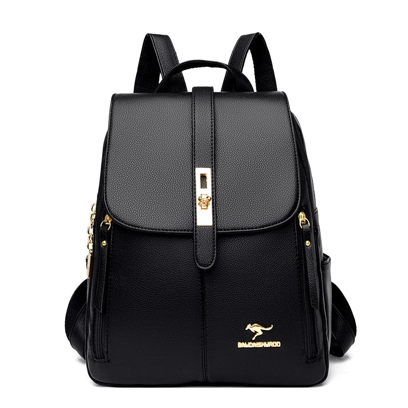 Luxury Leather Backpack