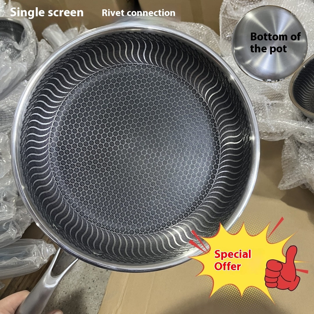 Stainless Steel Frying Pan