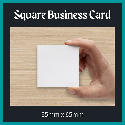 Square Business Card (Single Sided)