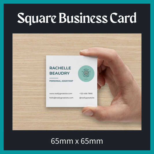 Square Business Card (Double Sided)