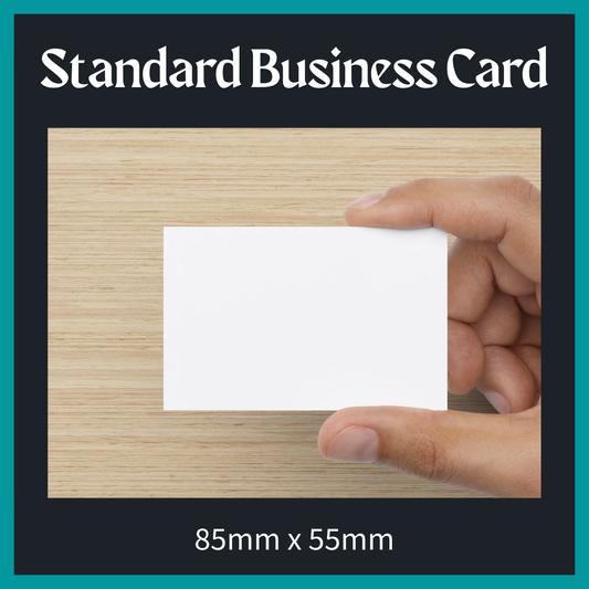 Standard Business Card (Single Sided)