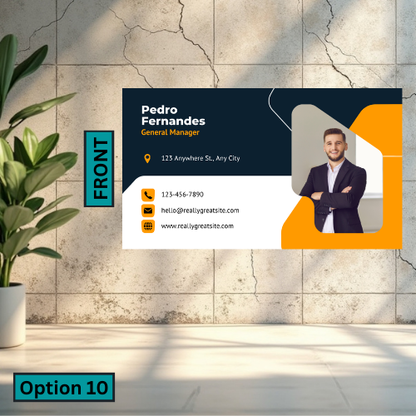 Standard Business Card (Single Sided)