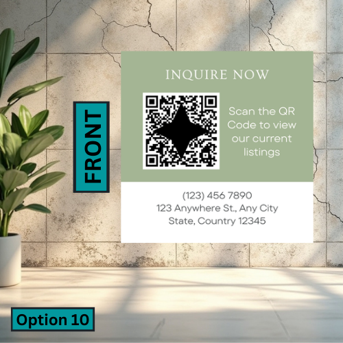 Square Business Card (Single Sided)