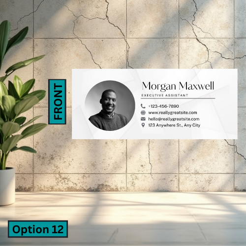 Slim Business Card (Single Sided)