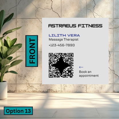 Square Business Card (Single Sided)