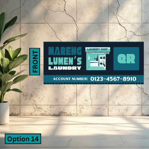 Slim Business Card (Single Sided)