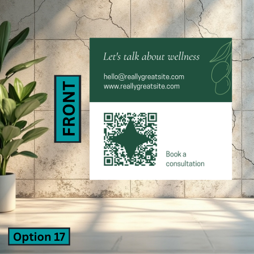 Square Business Card (Single Sided)