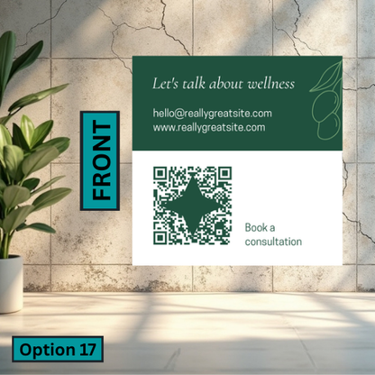 Square Business Card (Single Sided)