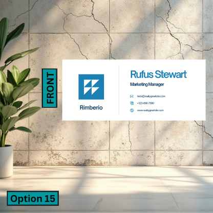 Slim Business Card (Single Sided)