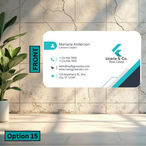Rounded Business Card (Single Sided)