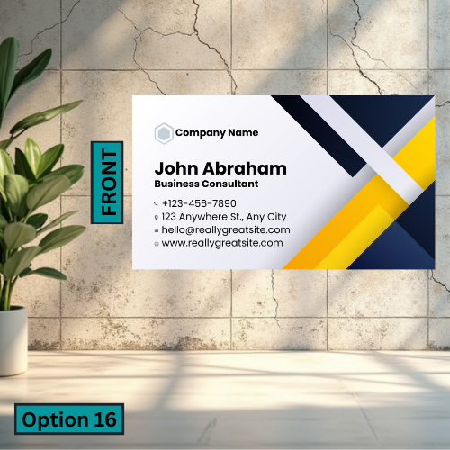 Standard Business Card (Single Sided)