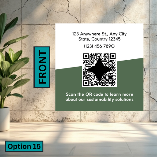 Square Business Card (Single Sided)