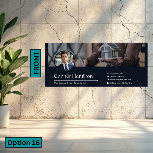 Slim Business Card (Single Sided)