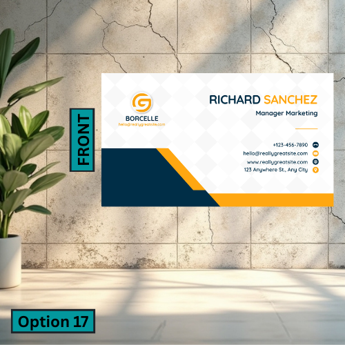 Standard Business Card (Single Sided)