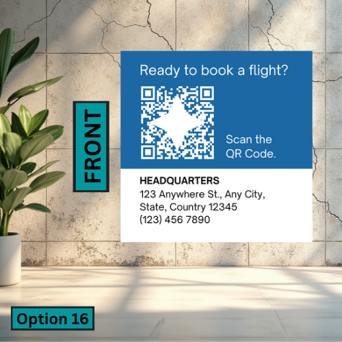 Square Business Card (Single Sided)