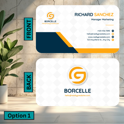 Rounded Business Card (Double Sided)