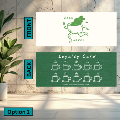 Slim Business Card (Double Sided)