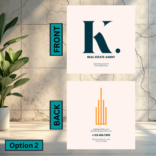 Square Business Card (Double Sided)