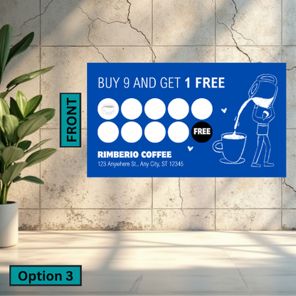 Standard Business Card (Single Sided)
