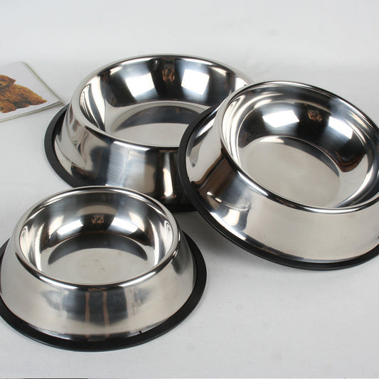 Classic Stainless Steel Pet Bowls