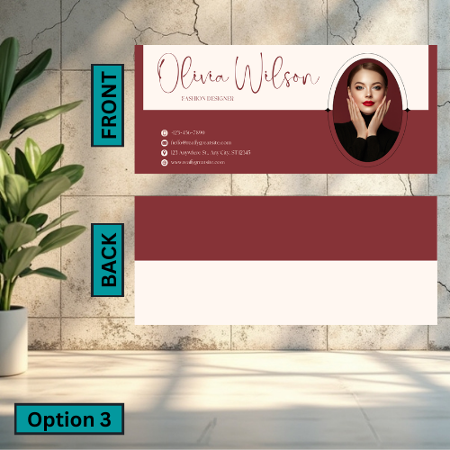 Slim Business Card (Double Sided)