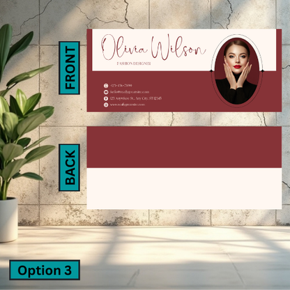 Slim Business Card (Double Sided)