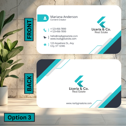 Rounded Business Card (Double Sided)