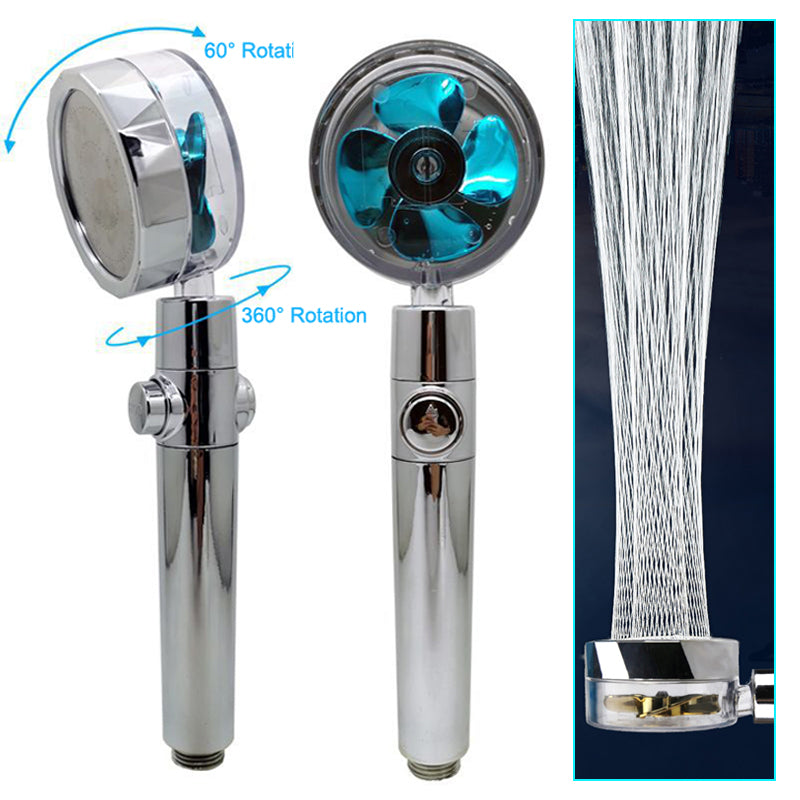 Propeller Driven Shower Head