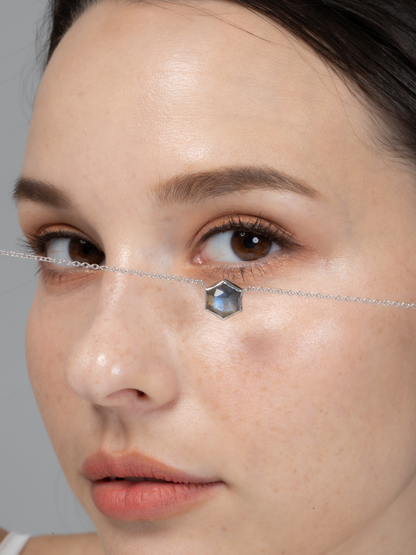 Labradorite Necklace in Sterling Silver