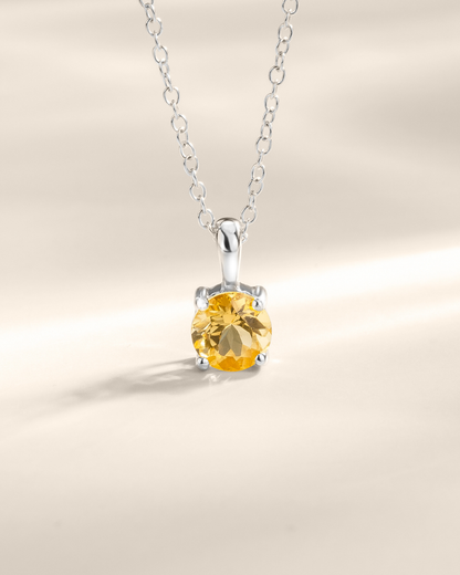 Citrine Everyday Jewellery Gift Set in Sterling Silver