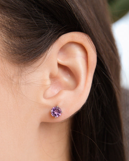 Lavender Amethyst Everyday Jewellery Gift Set in Sterling Silver