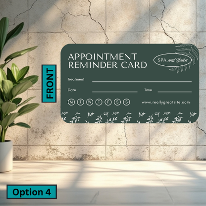 Rounded Business Card (Single Sided)