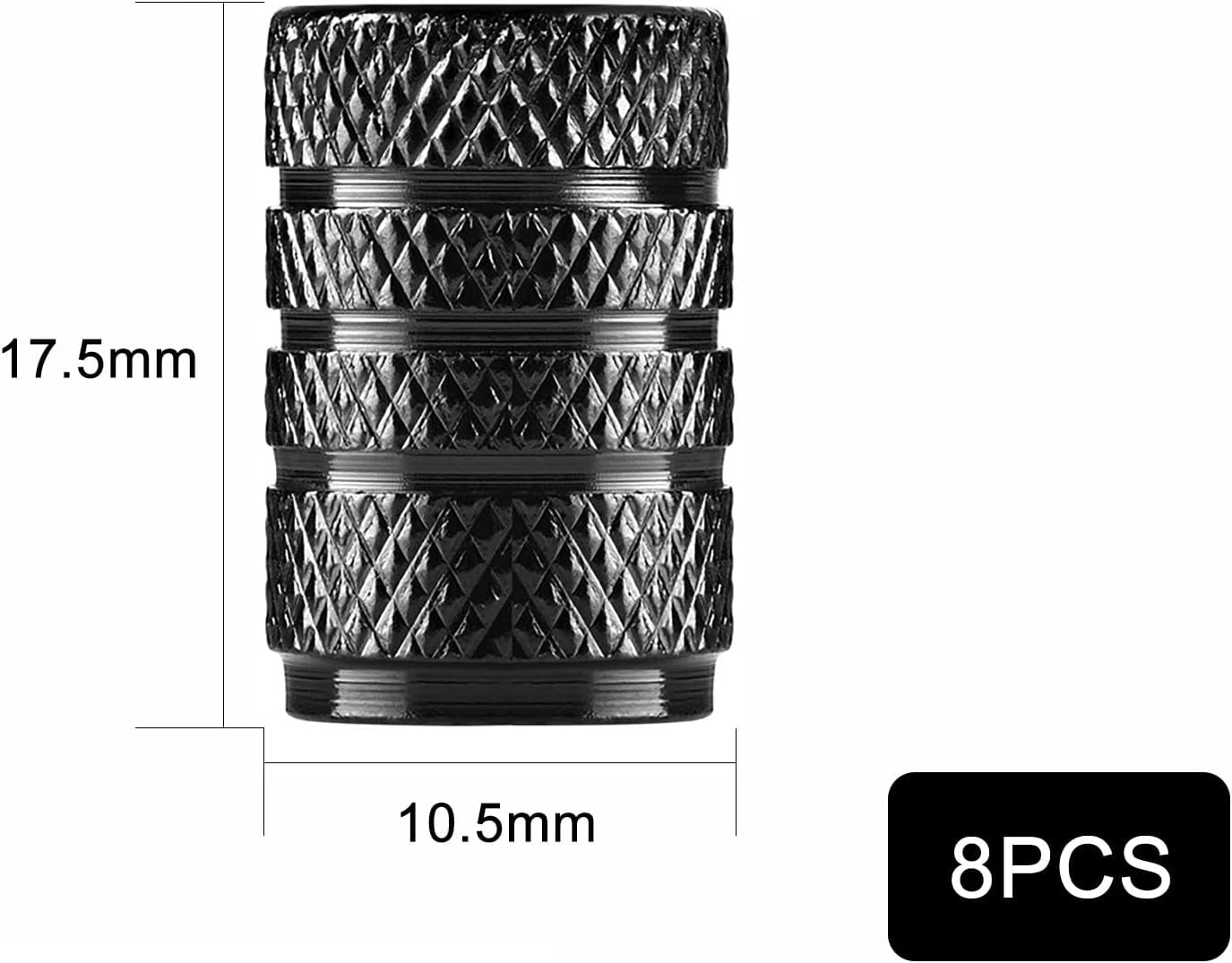 8 Pcs Tyre Valve Caps
