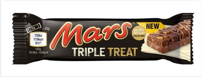 18 x Mars Triple Treat - 40GM