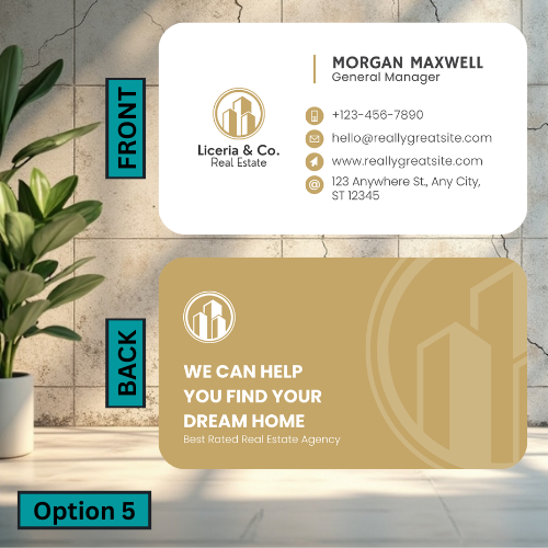 Rounded Business Card (Double Sided)