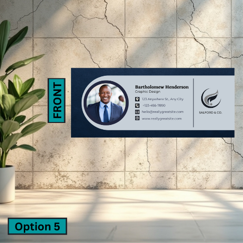 Slim Business Card (Single Sided)