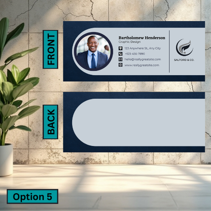 Slim Business Card (Double Sided)