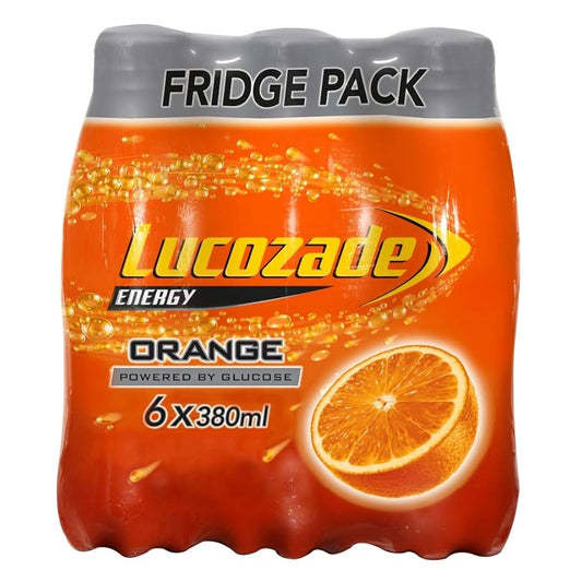 4 x Lucozade Energy Orange 6pk