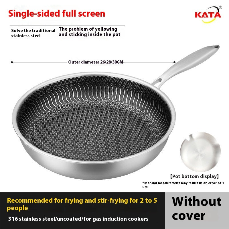 Stainless Steel Frying Pan