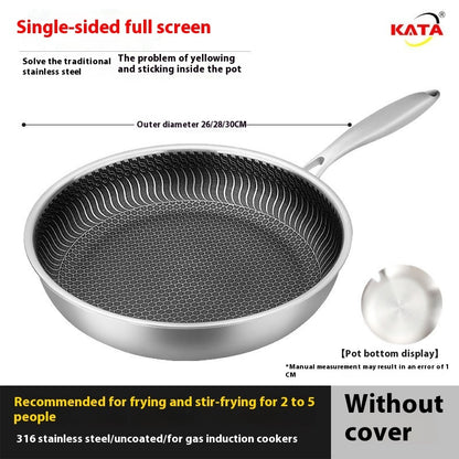 Stainless Steel Frying Pan