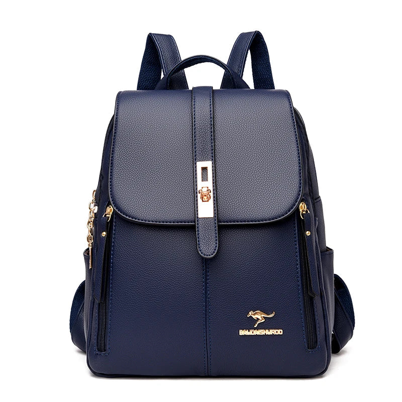 Luxury Leather Backpack