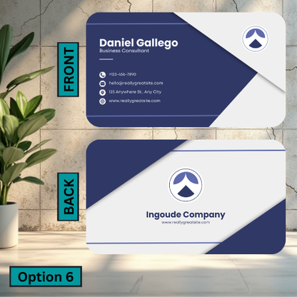 Rounded Business Card (Double Sided)