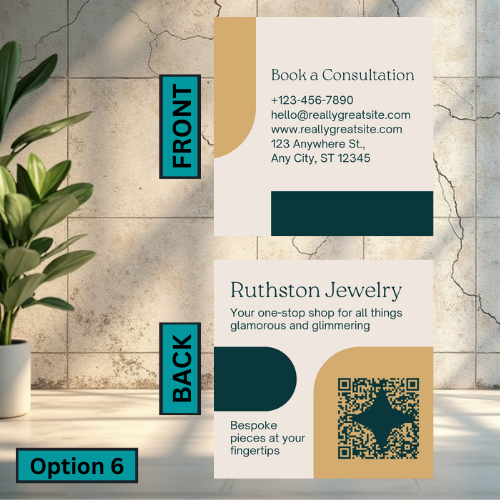 Square Business Card (Double Sided)