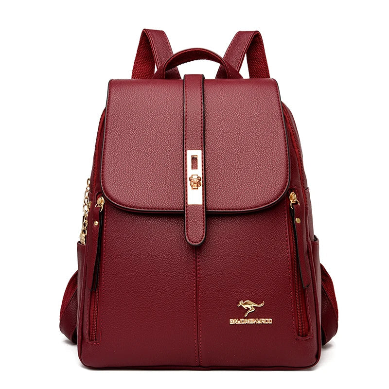 Luxury Leather Backpack