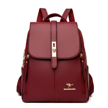 Luxury Leather Backpack
