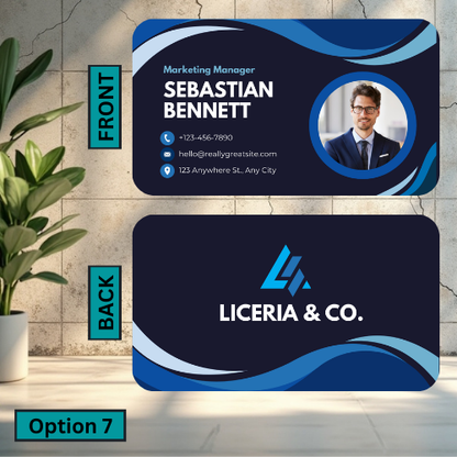 Rounded Business Card (Double Sided)