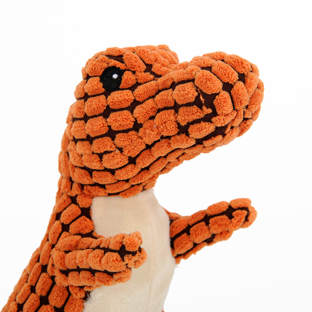 Dinosaur Pet Toy with Squeaker