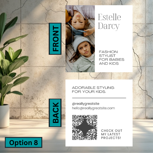 Square Business Card (Double Sided)